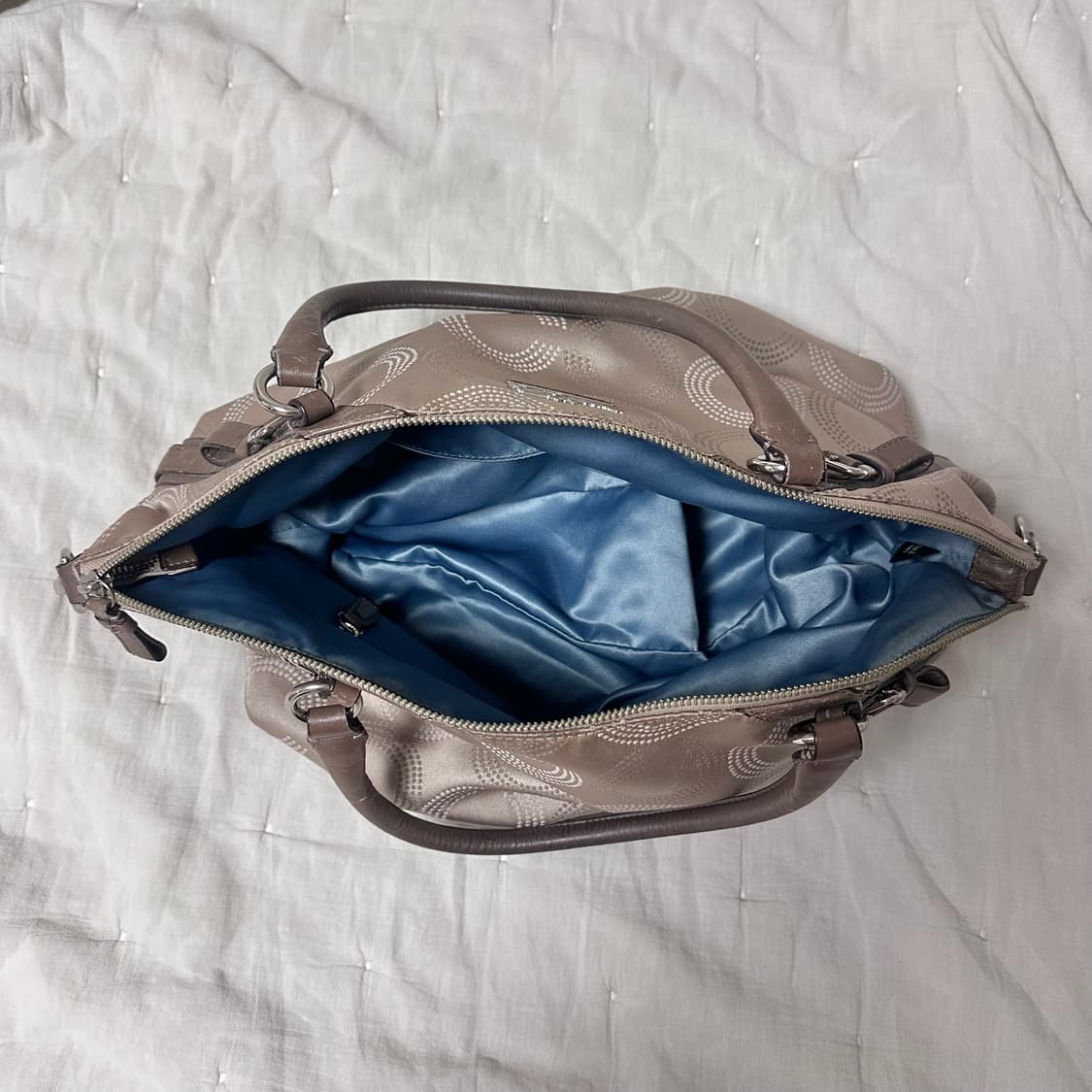 코치 Coach 시그니처 패턴 토트백 숄더백 빈티지 y2k 보부상 상품이미지5