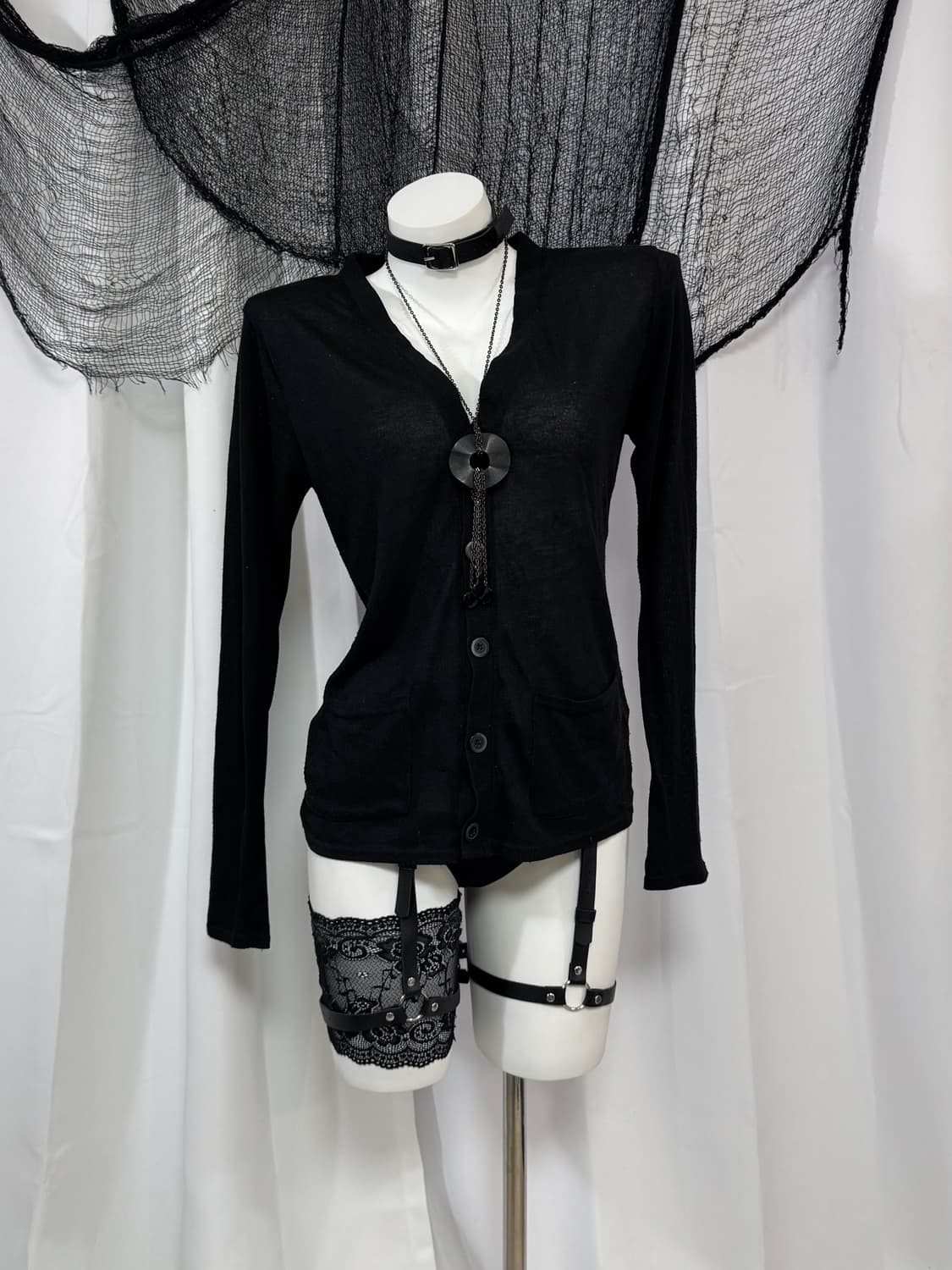 black cardigan 상품이미지1