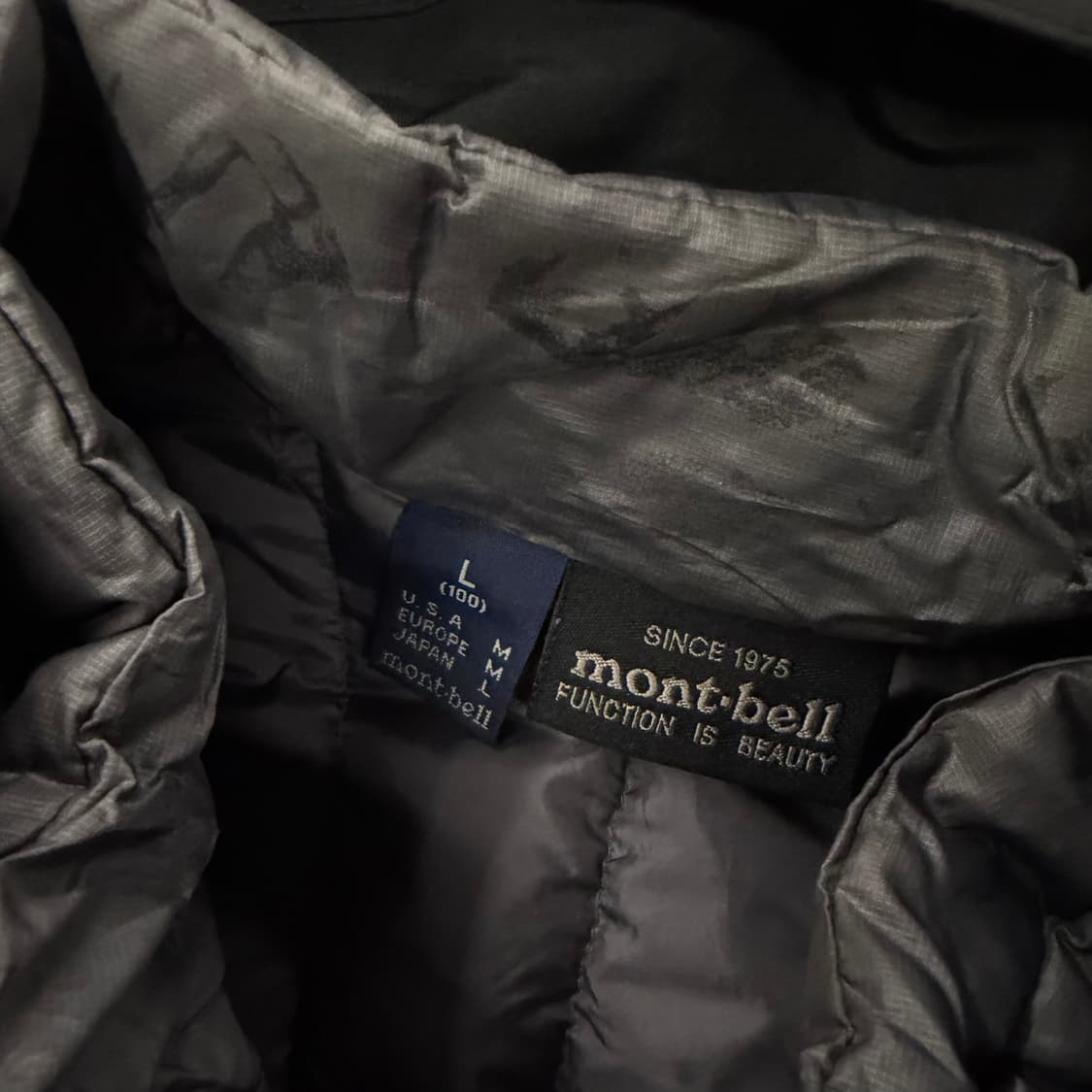 [ 정품/L ] 몽벨 고어텍스 바람막이 점퍼 , 내피0 상품이미지5