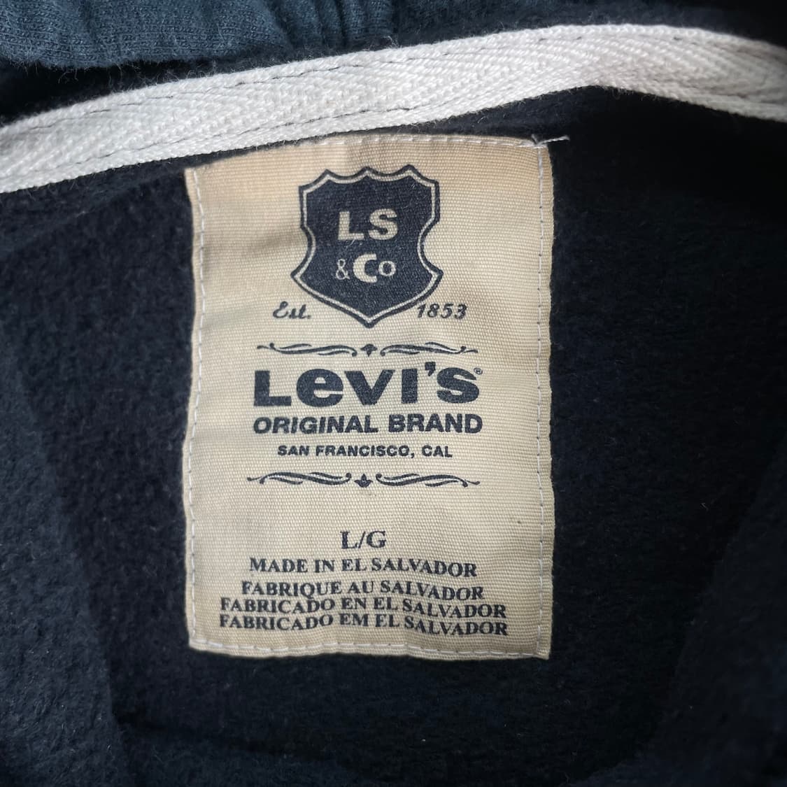 Levis  리바이스 501 빈티지 프린팅 후드티 상품이미지5