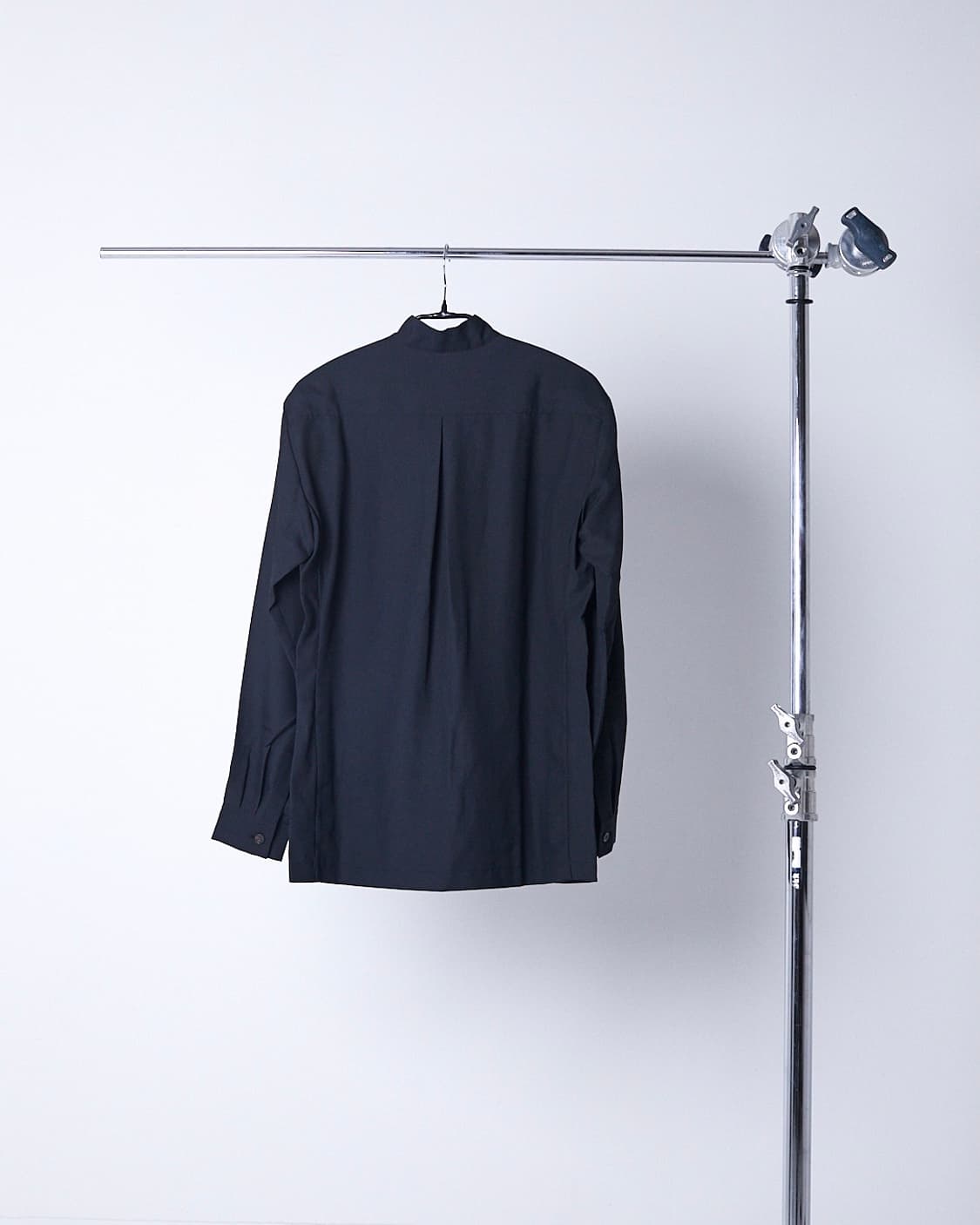 Front Pleats Mandarin Collar  Shirts 상품이미지3