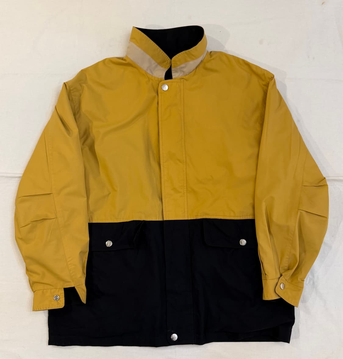 90s YSL 리버시블 블루종 자켓 머스타드 블랙 상품이미지5