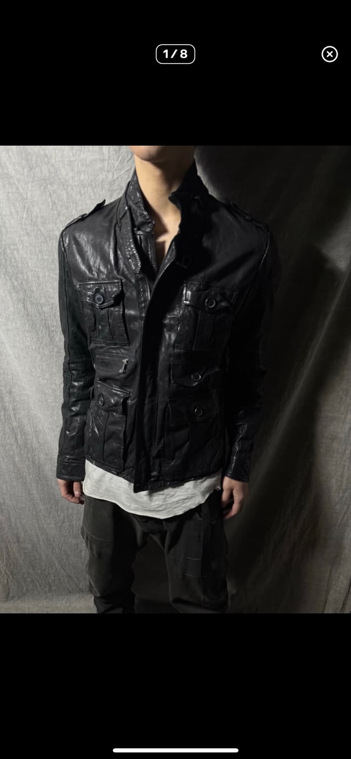 Lamb Leather Multi-Poket Jacket 상품이미지1