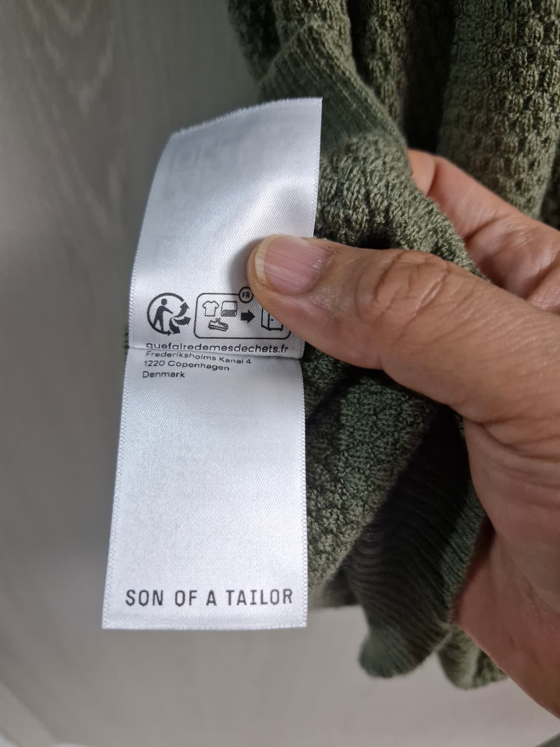 SON OF A TAILOR 여름 폴로 반팔 카키 상품이미지6