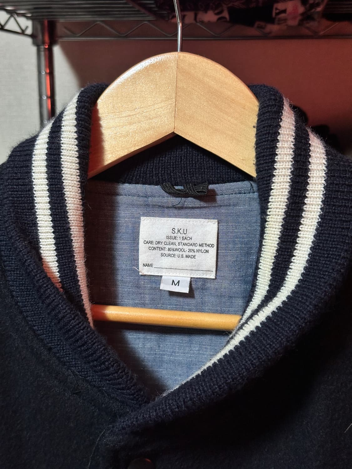 Fidelity(피델리티) 테디 자켓 네이비 M 상품이미지2