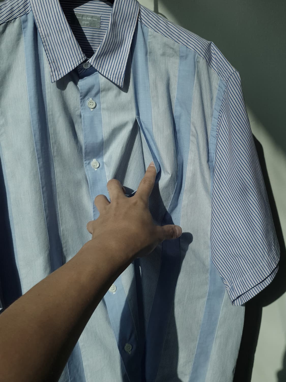 AD1994 Comme Des Garcons Patchwork Shirt 상품이미지5