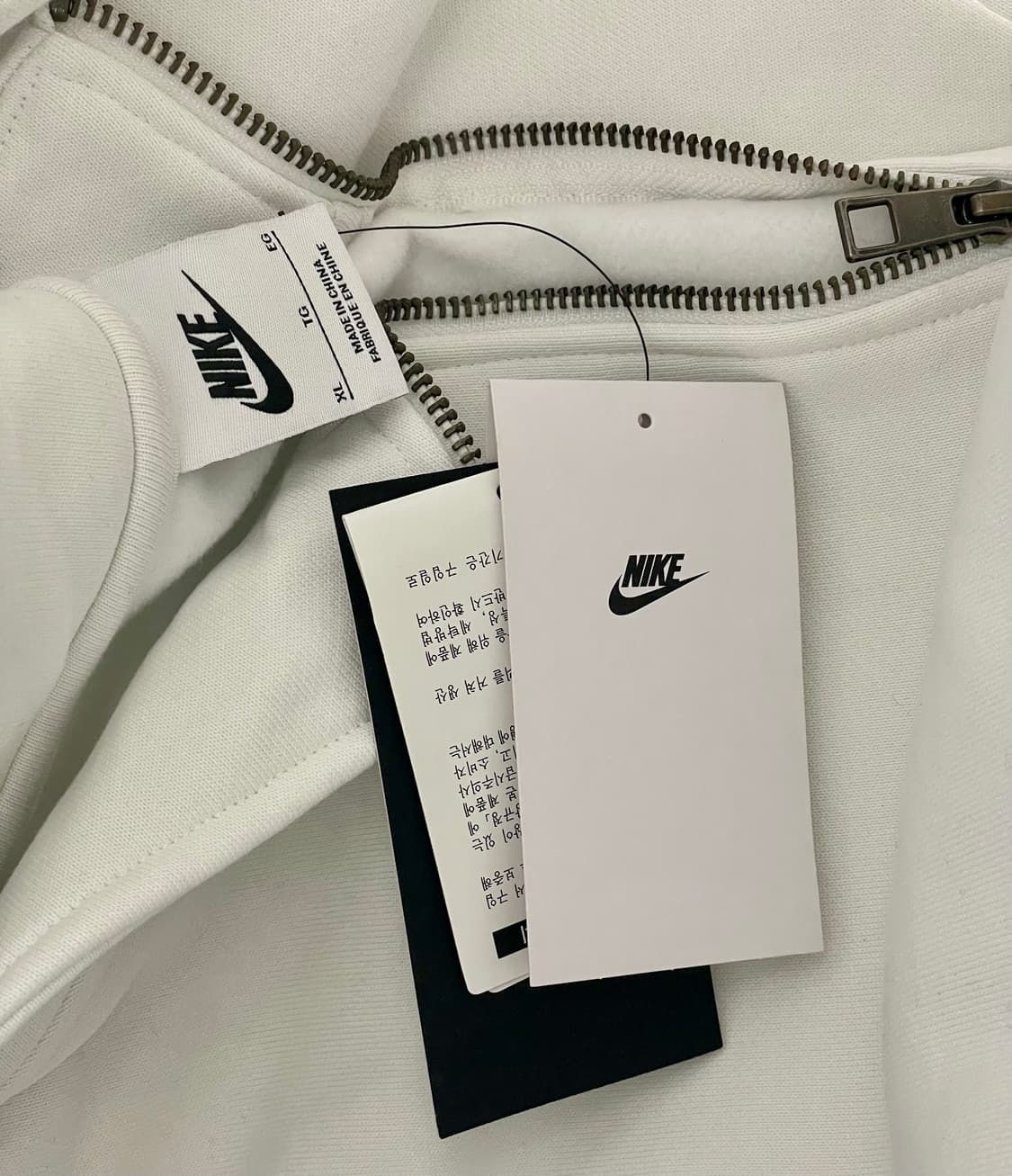 나이키 쿼터집업 긴팔티(서밋 화이트) 상품이미지6