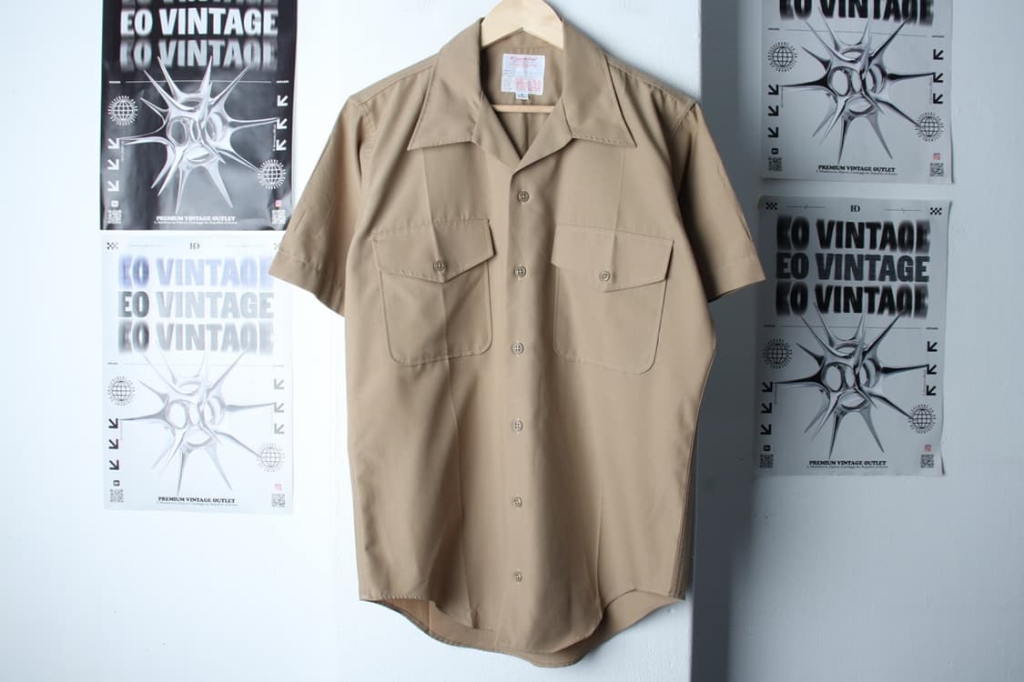 (M-L) 브랜드빈티지 반팔 카라 티셔츠 USA 70s 년대-H31783 상품이미지2