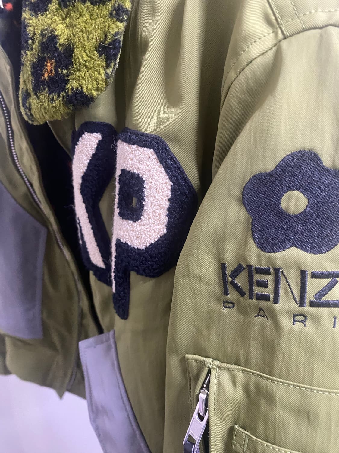 겐조 레오파드 봄버 M 상품이미지2