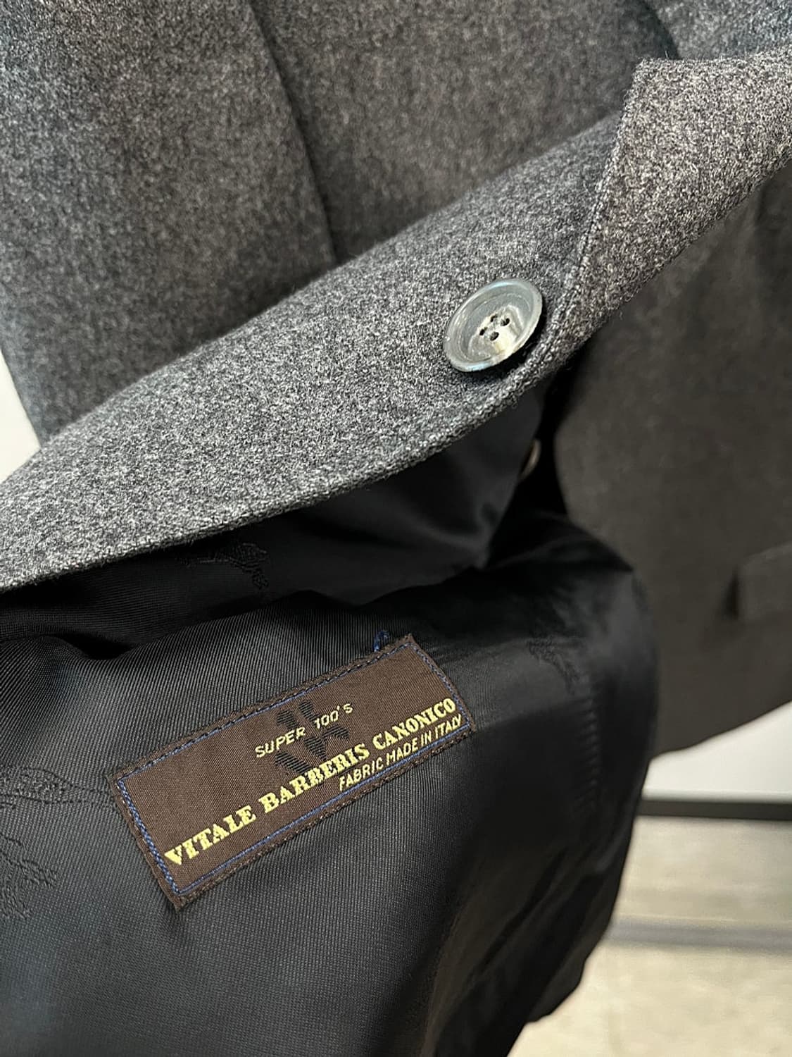 110) 버버리 그레이 울자켓  상품이미지6