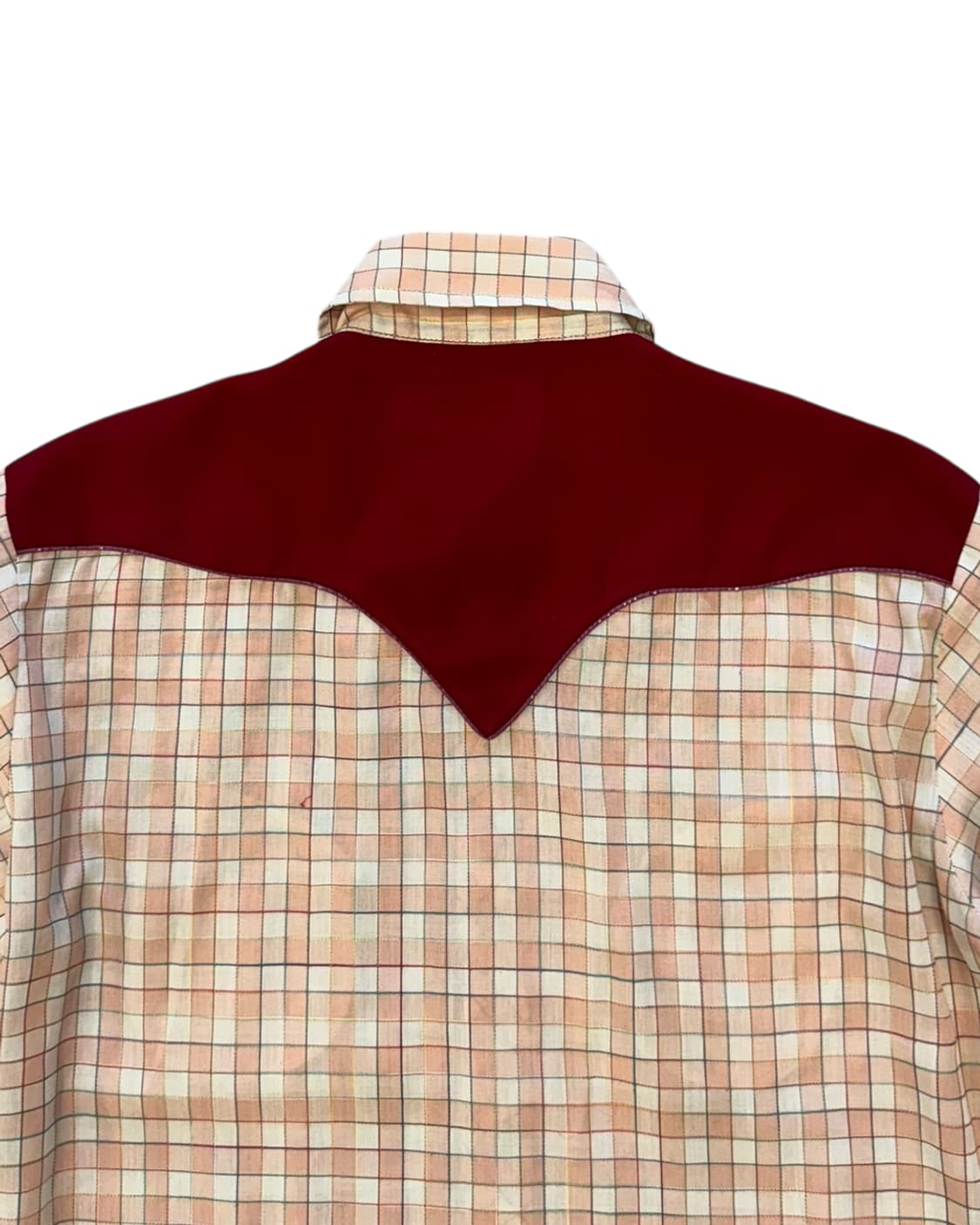 아메리칸 빈티지 엠브로이더리 체크 웨스턴 셔츠 상품이미지6