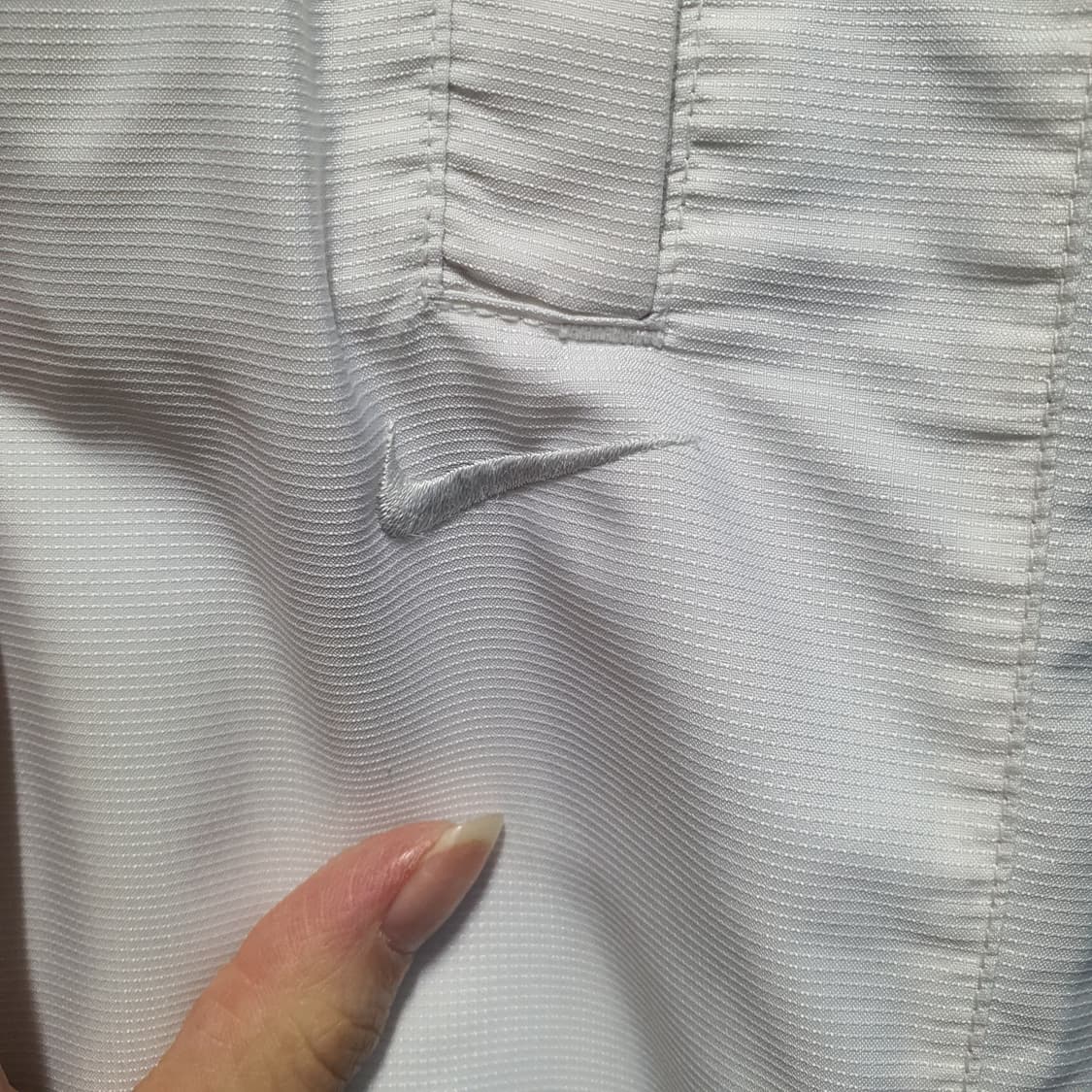 나이키 우븐 스우시 화이트 조거 팬츠  상품이미지3