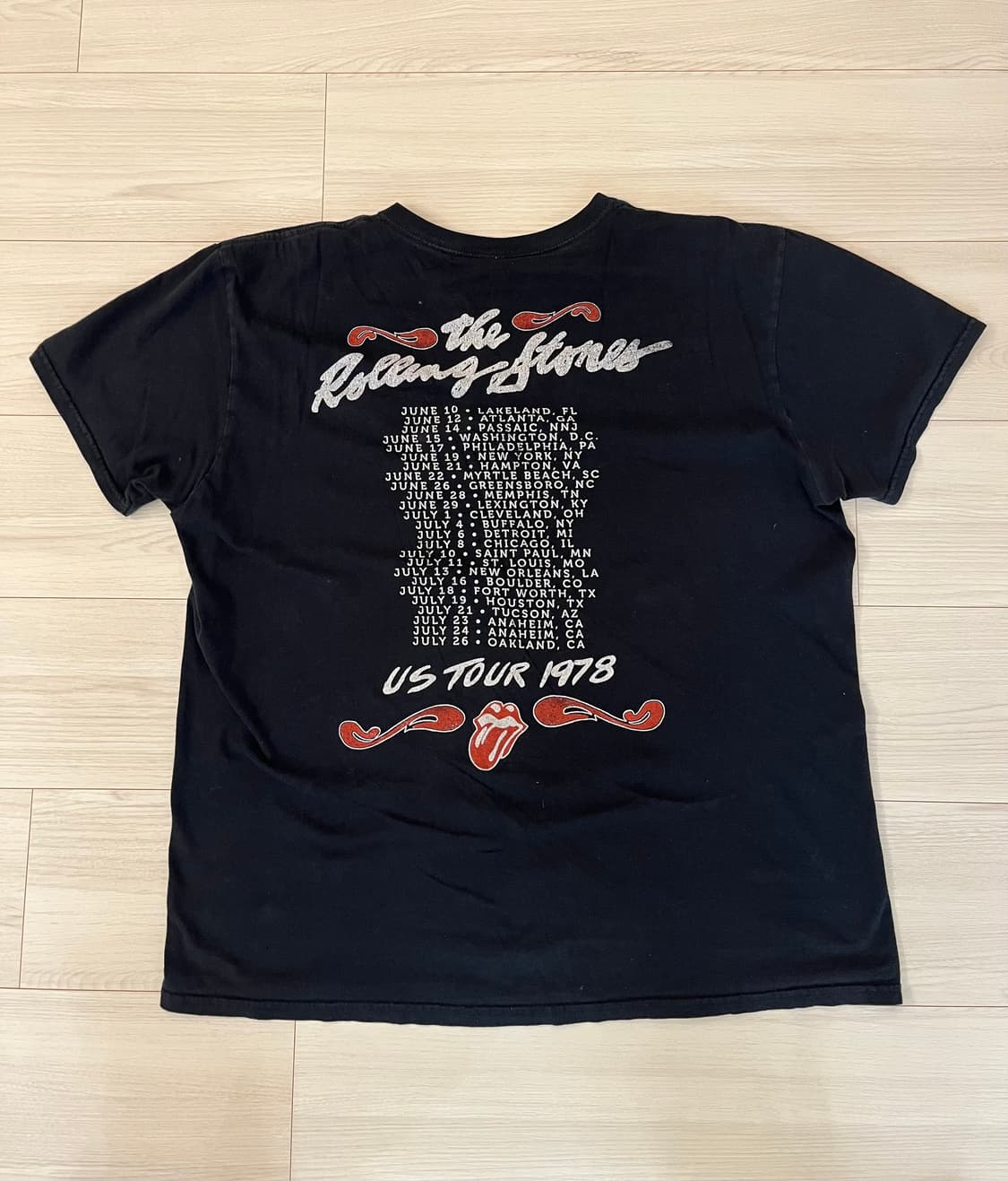 롤링스톤즈 밴드티 상품이미지2