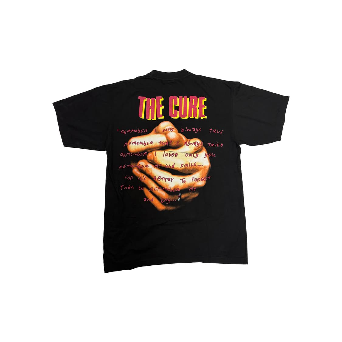 The Cure 96 Swing Tour Treasure T Shirt 상품이미지2