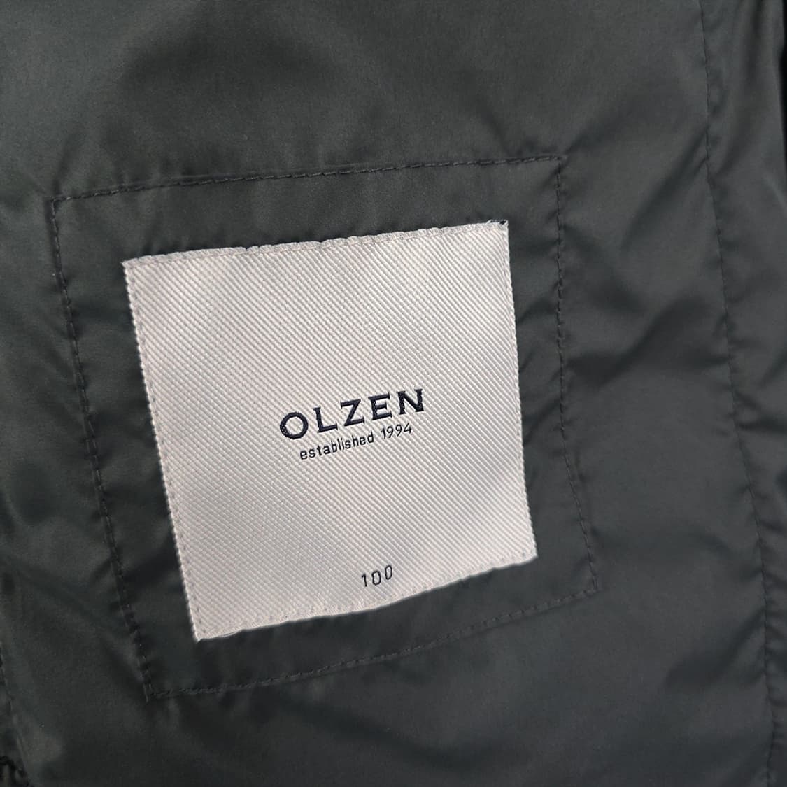 올젠 구스다운 퀼팅 패딩 100 상품이미지8