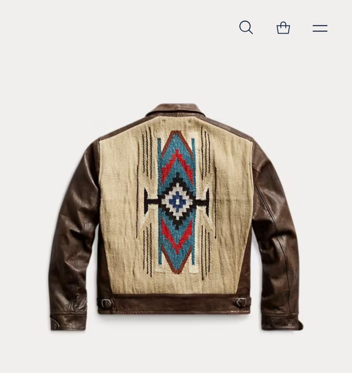 더블알엘 RRL 리미티드 나바호 레더 자켓 상품이미지3