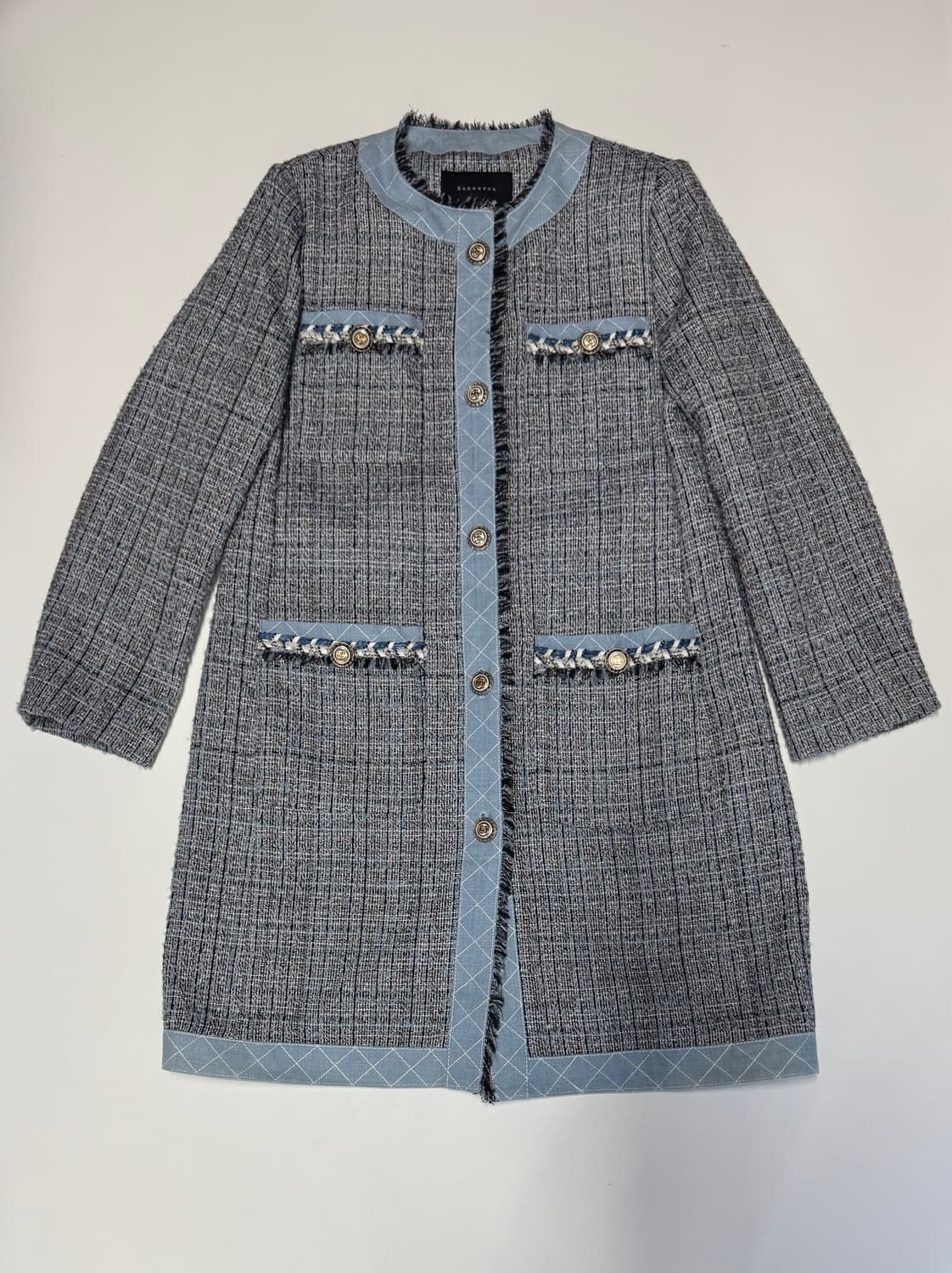 여성 레니본 Reneevon 트위드 원피스 하객룩 상품이미지1