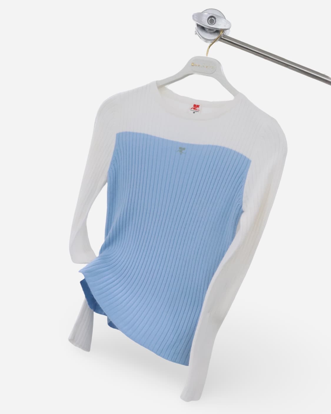 Courrèges Two-Tone Ribbed Knit 상품이미지1