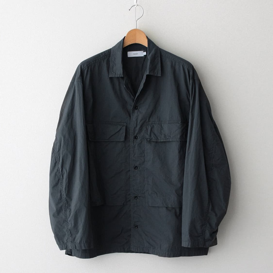 GARMENT DYED TYPEWRITER FATIGUE SHIRT 상품이미지1