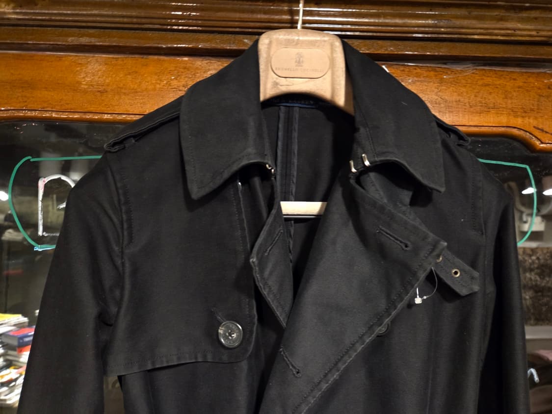 00'S 폴로랄프로렌 몰스킨 트렌치코트 상품이미지9