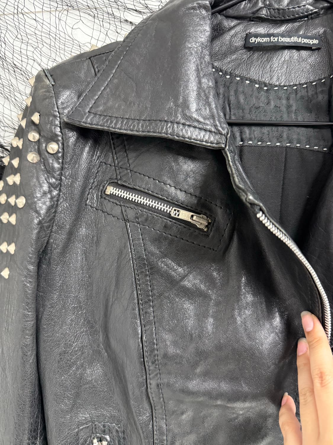Leather jacket (양가죽) 상품이미지5