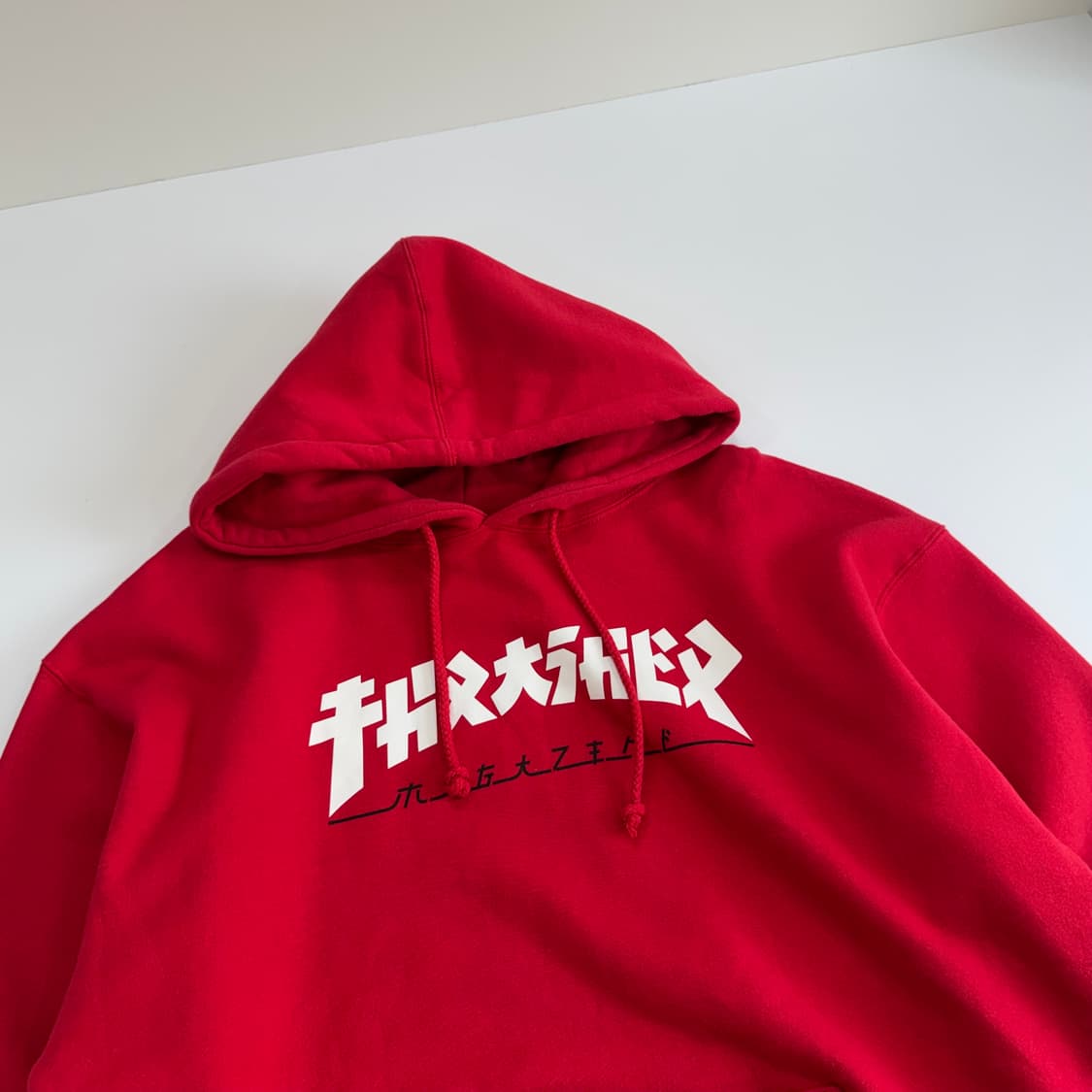 Thrasher 트레셔 레드후드티 상품이미지4