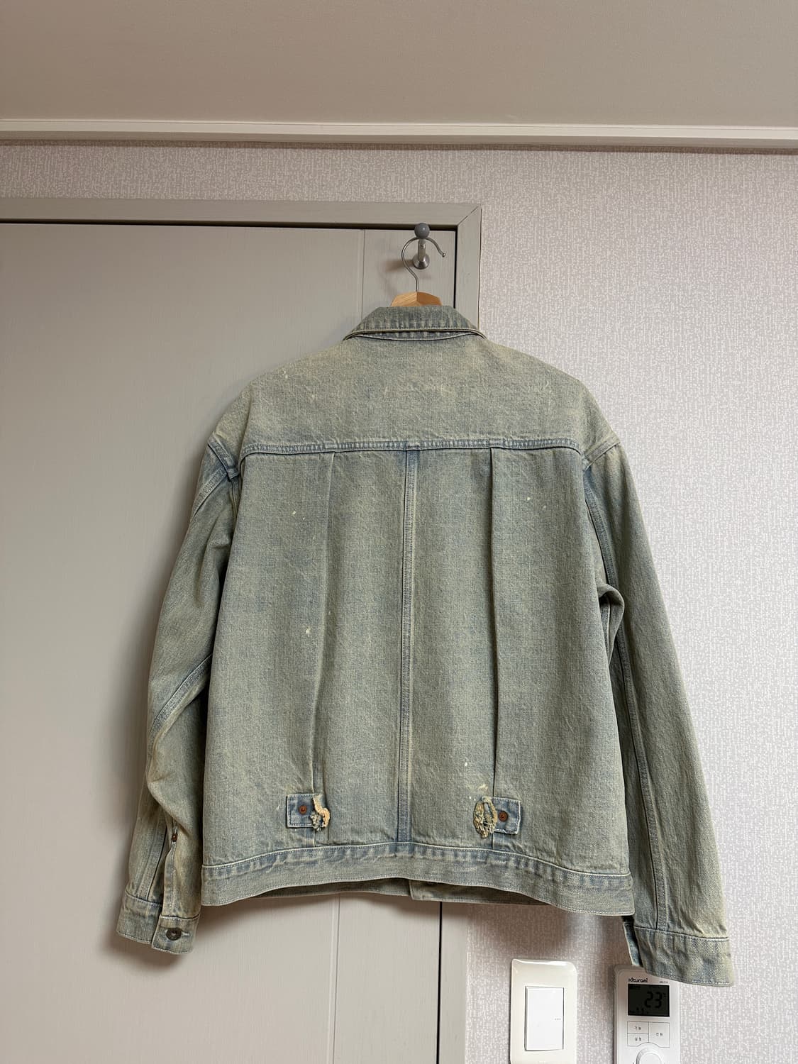 뤡코즈 블리치 데님 자켓 상품이미지3