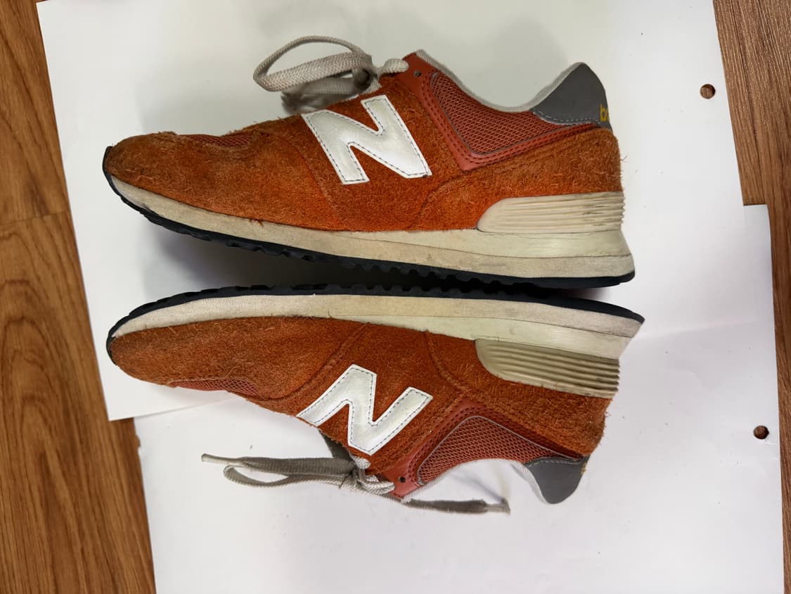 뉴발란스 574 헤리티지 오렌지 버스트 240사이즈 상품이미지8