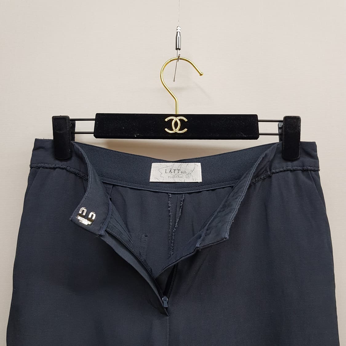 한섬 래트바이티 2021 마 혼방 와이드팬츠 64-94사이즈 상품이미지2