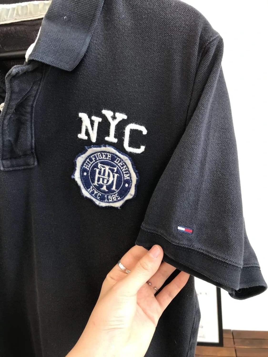 Hilfiger Denim NYC Patch Polo Shirt 상품이미지7