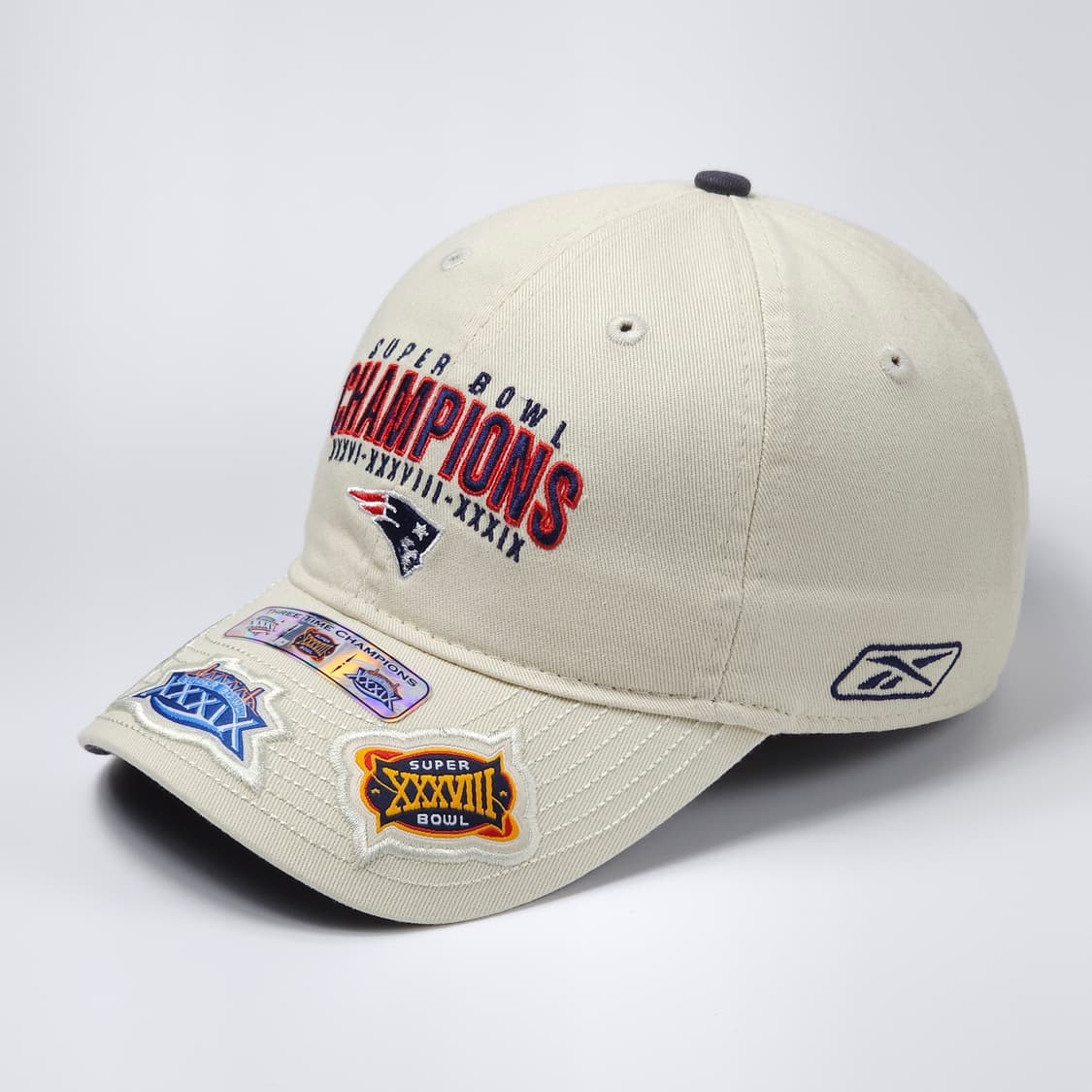 리복 뉴잉글랜드 슈퍼볼 챔피언스 NFL 볼캡 모자 상품이미지2