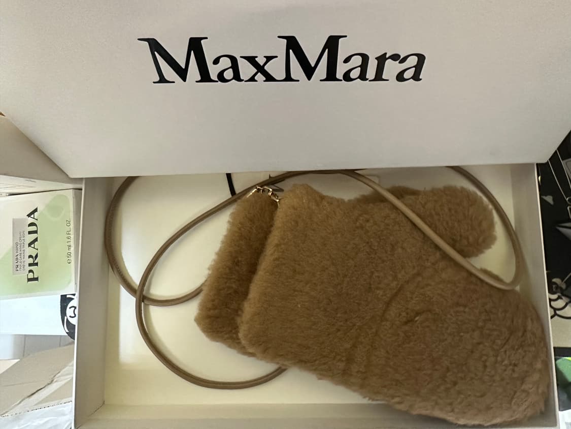 막스마라 테디베어 장갑카멜 정품 상품이미지7