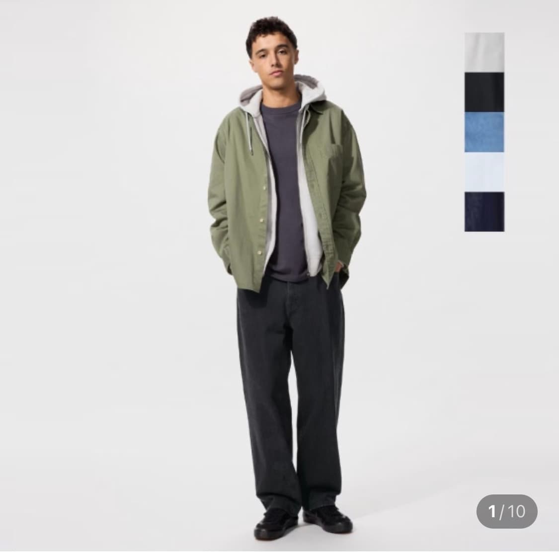 유니클로 와이드 스트레이트 진 상품이미지2