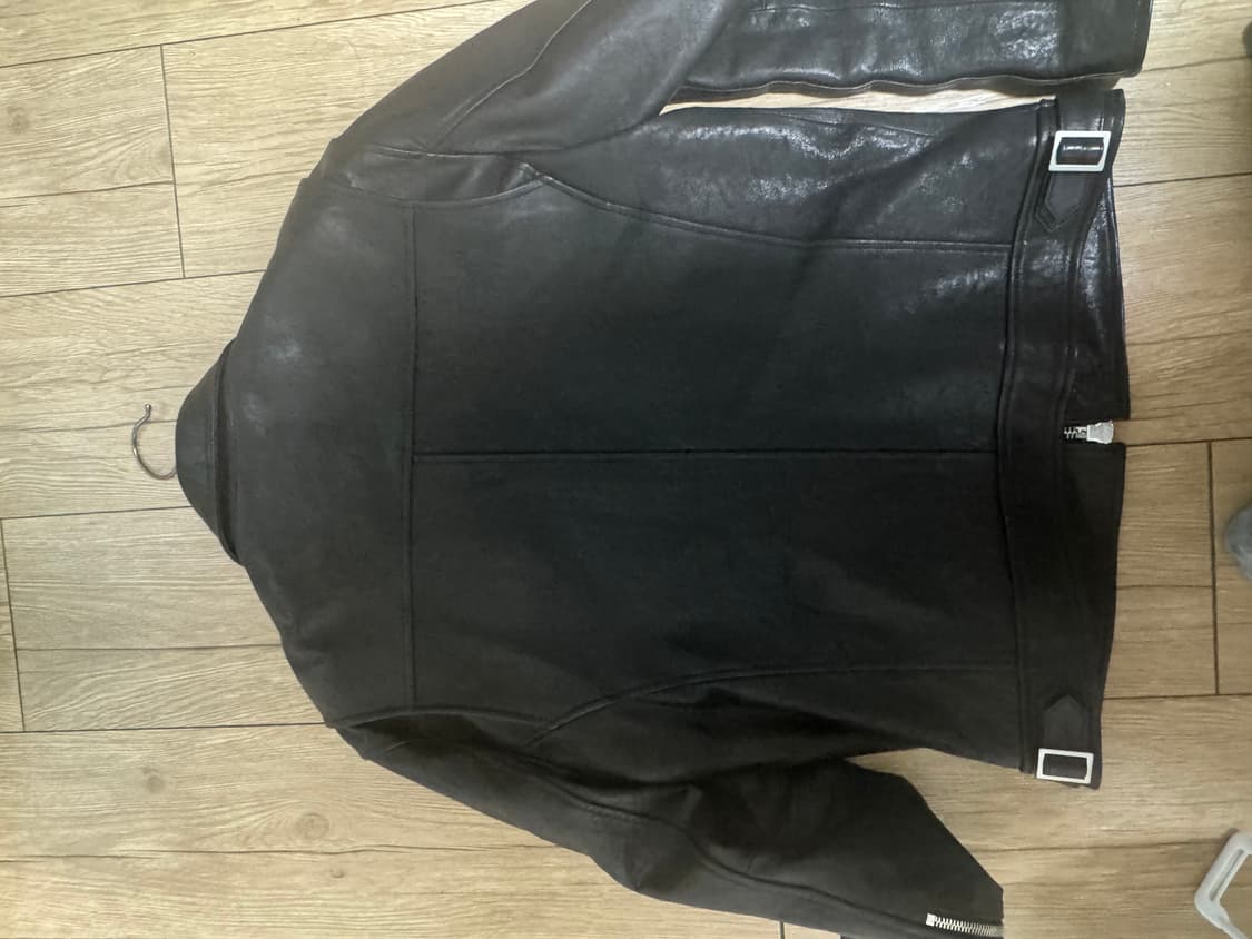 급처 도프제이슨 프리미엄 램스킨 베지터블 싱글 자켓 M 상품이미지4