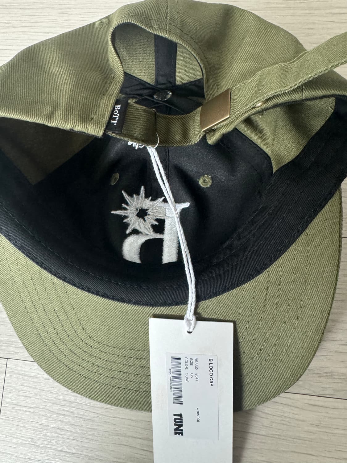 BoTT b logo cap 상품이미지3