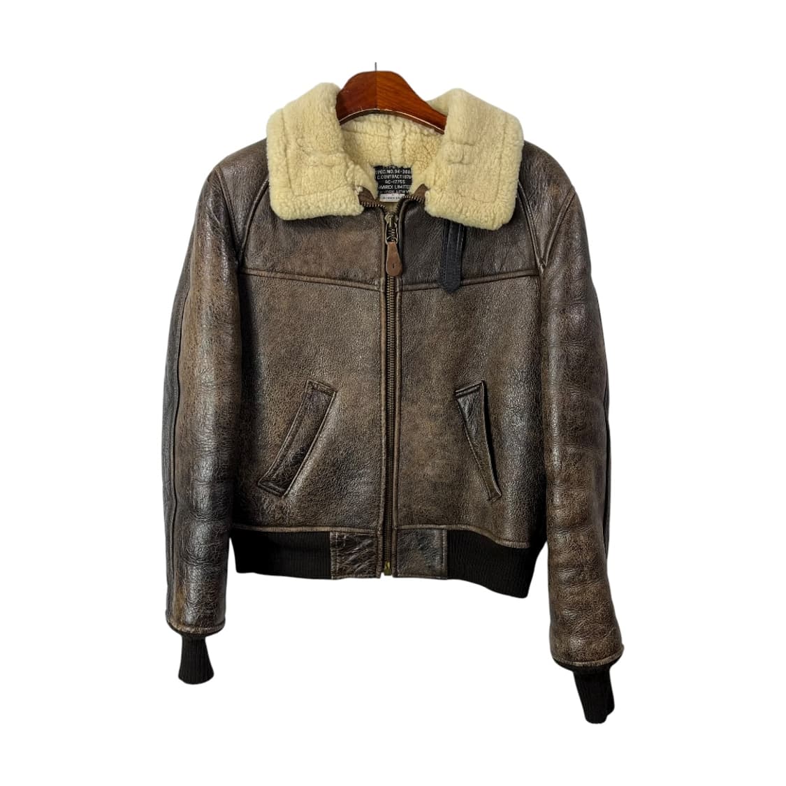 [Avirex] 아비렉스 USA B-6 무스탕 상품이미지1