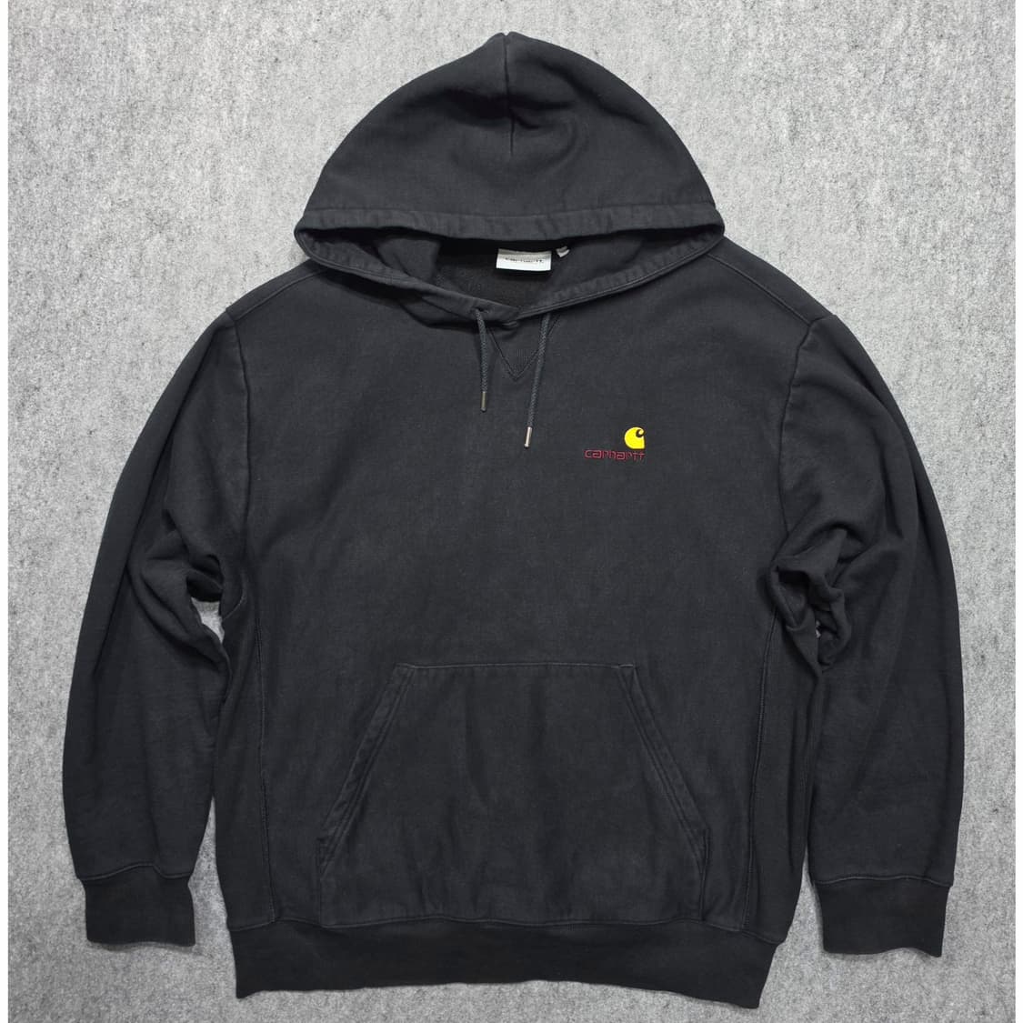 칼하트 Wip 후디드 아메리칸 스크립트 스웻셔츠 후드티 XL 상품이미지1