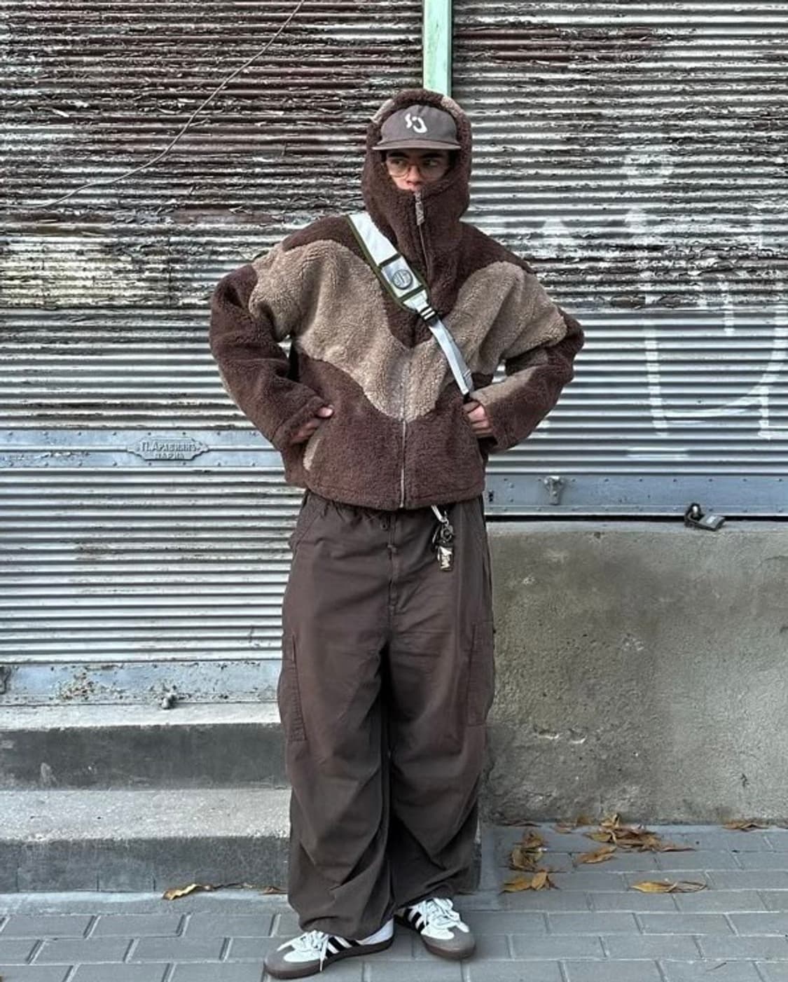 Knockout Brown Wide Leg Jeans 상품이미지2