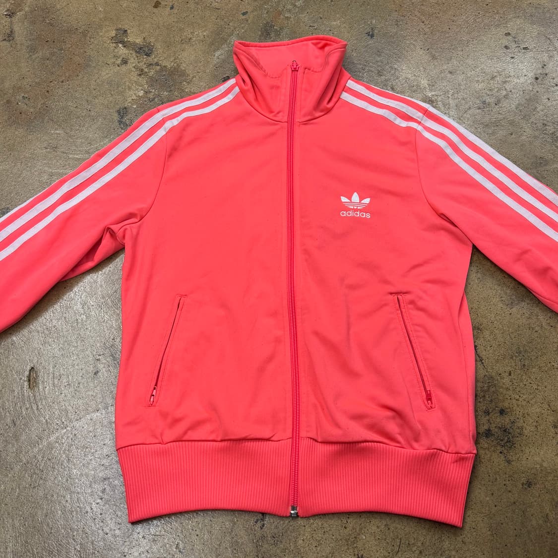 [정품/38] 아디다스 3선 져지 핑크 트랙탑 b17 상품이미지3