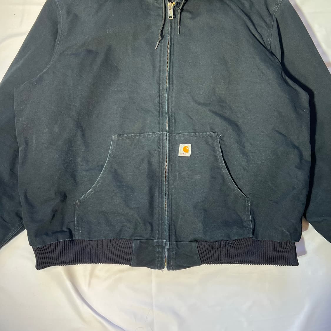 [2XL]U.S.A 칼하트 J140 블랙 캔버스 액티브자켓 상품이미지4