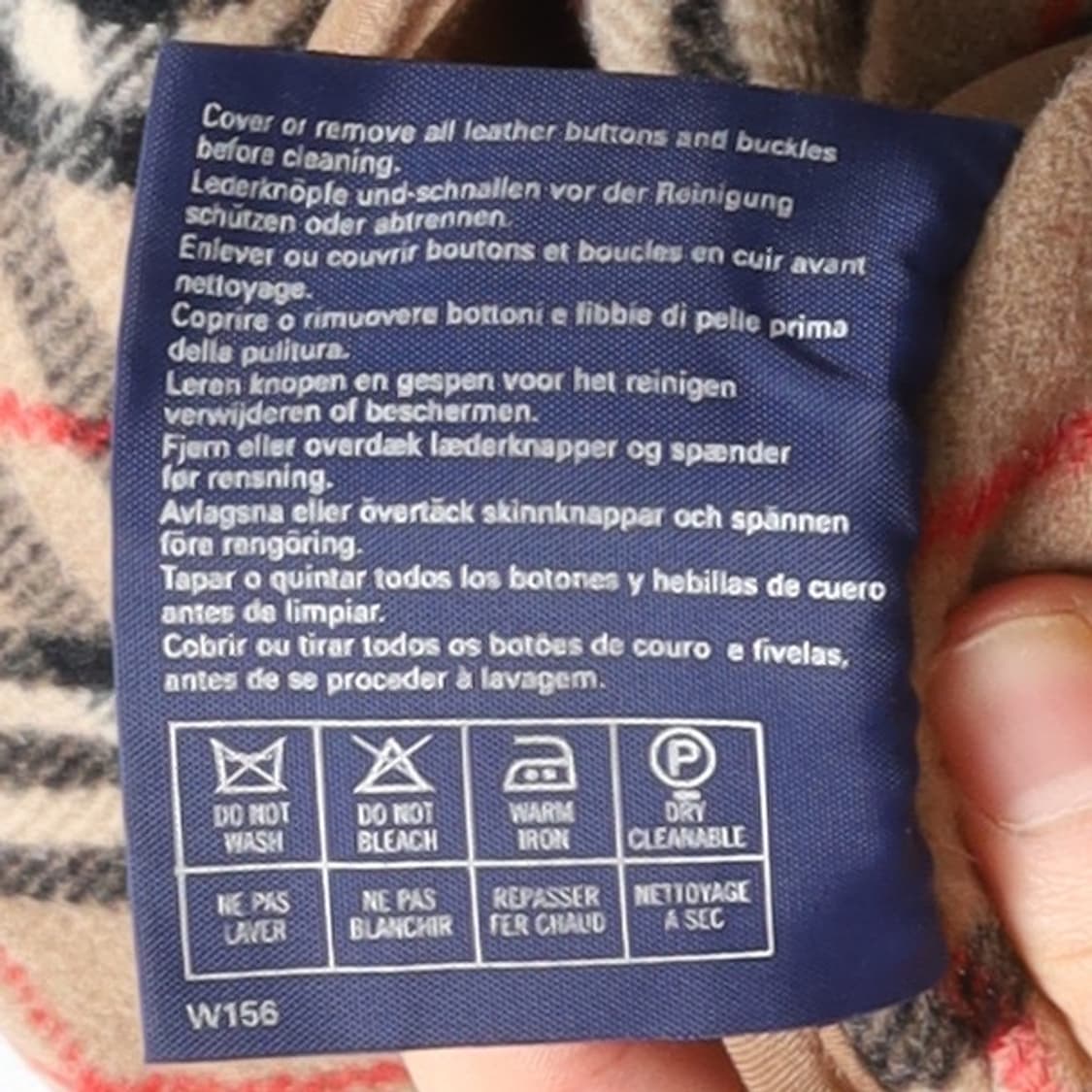 버버리 Burberrys Single Wool Coat  상품이미지10
