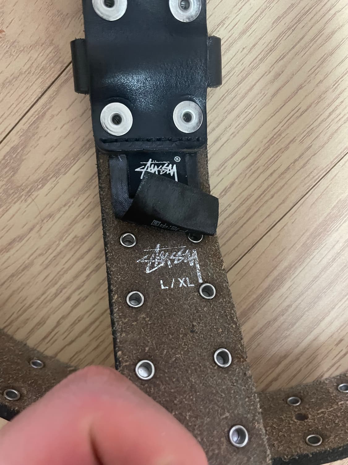 스투시 8볼 스터드 벨트 L/XL 상품이미지4