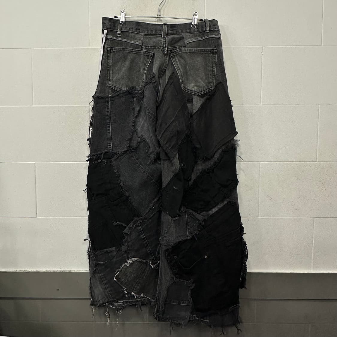 리빌드 패치워크 데님팬츠 상품이미지4