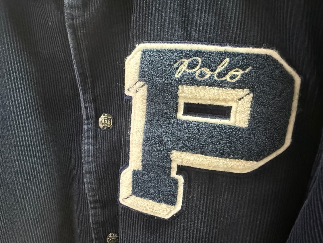 폴로 코듀로이 레터 자켓 L사이즈 상품이미지4