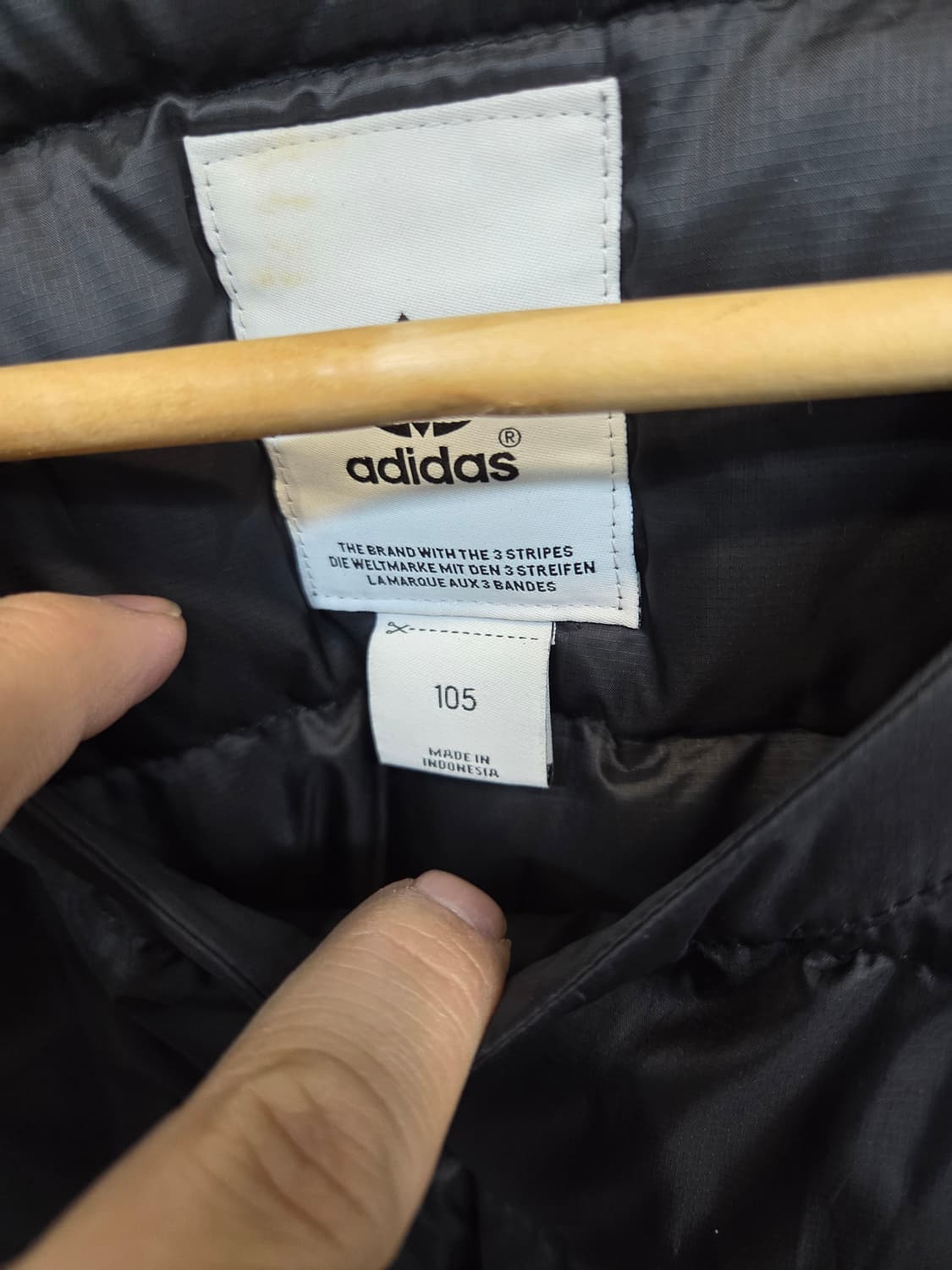 아디다스 오리지날 덕다운 웜업 맨투맨 패딩 xl 상품이미지4