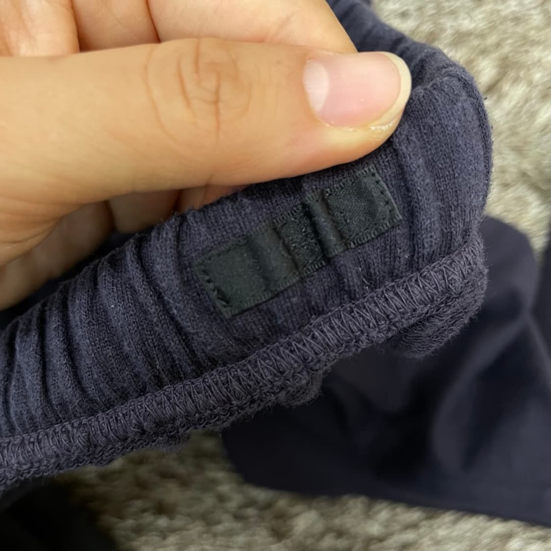 코모리 COMOLI 네이비 코튼 실크 조거 팬츠 003
 상품이미지10