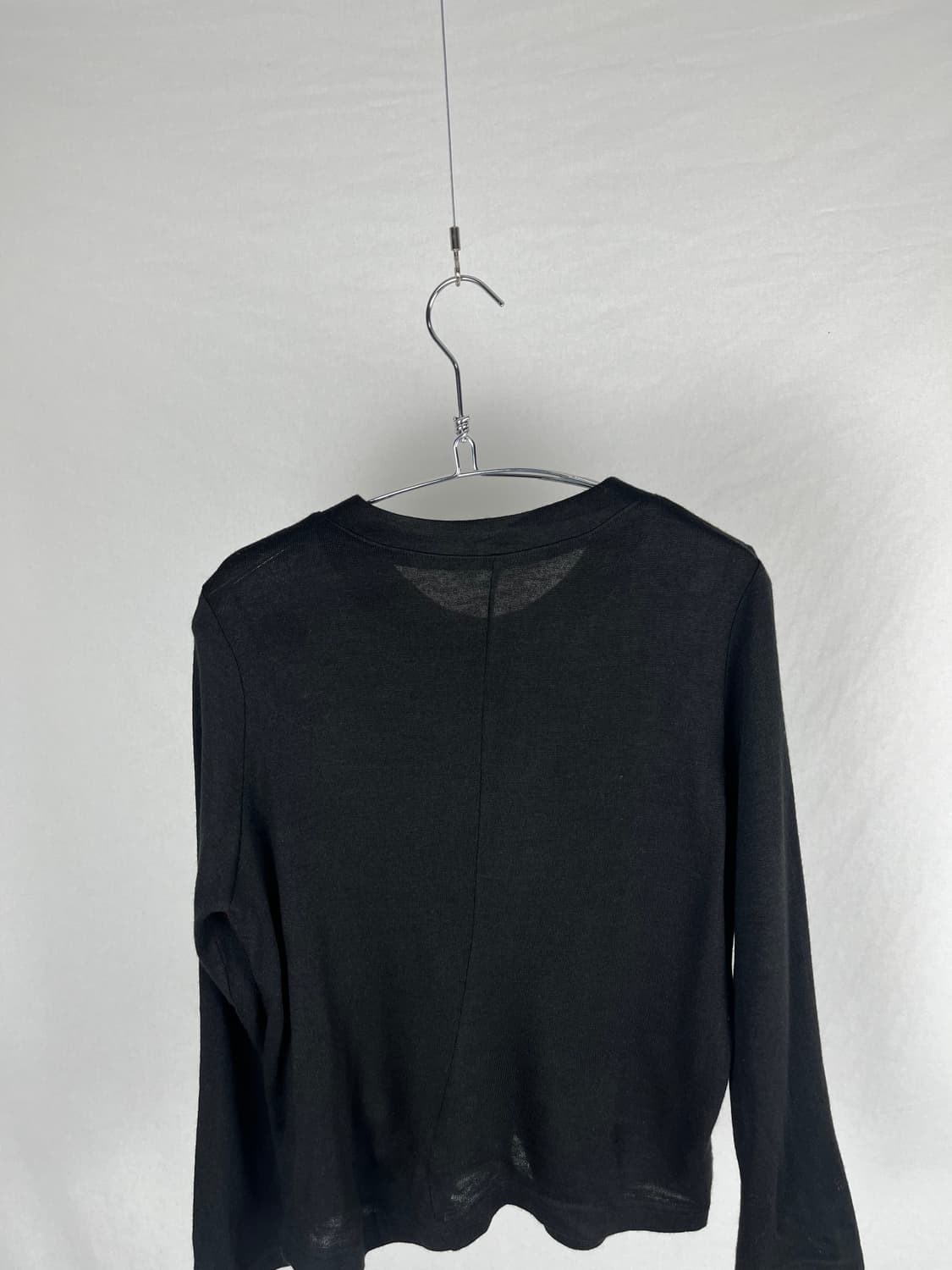 Vintage (maede in japan) 도트 패턴 니트 가디건 상품이미지5