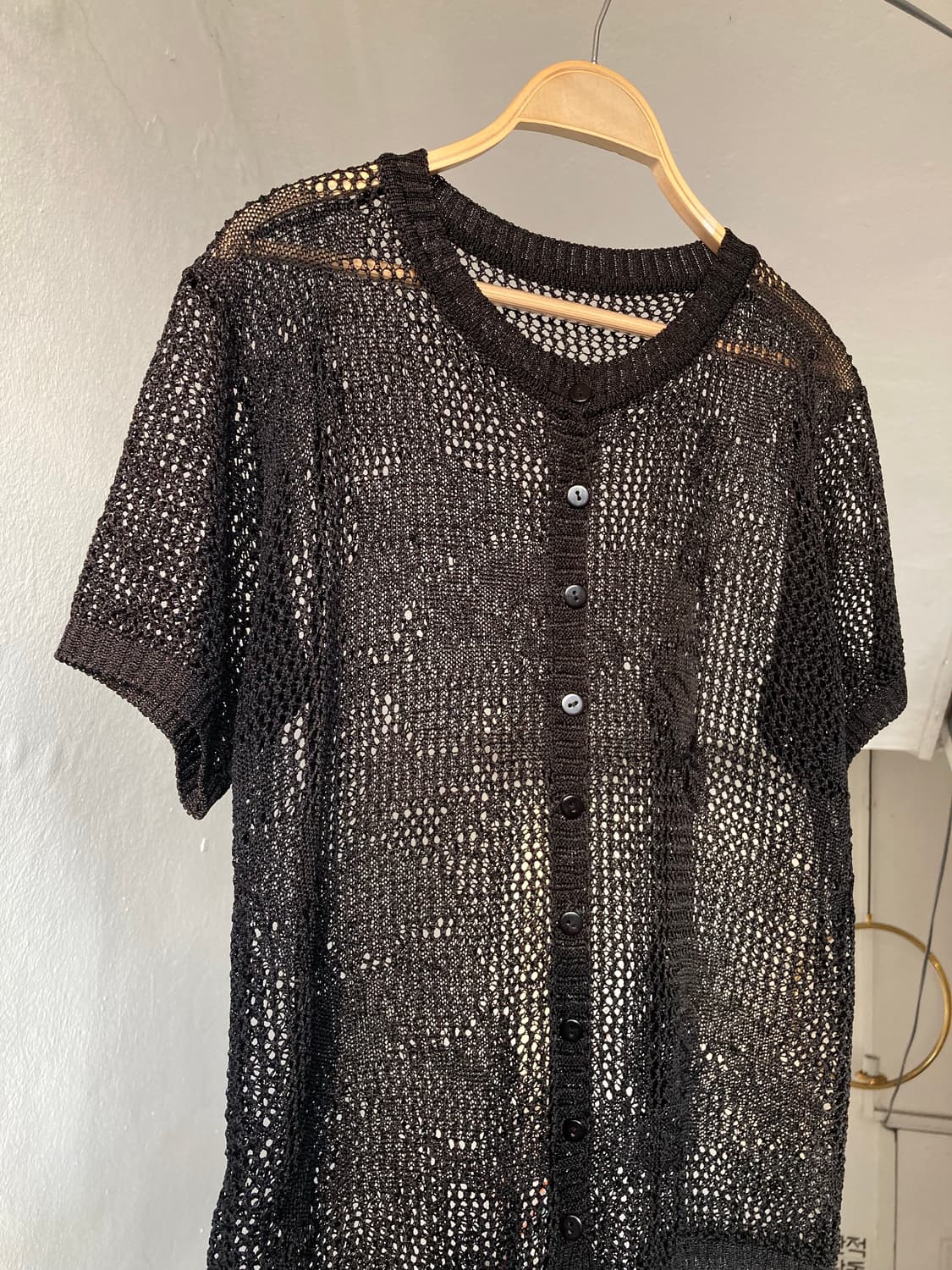 빈티지 레이어드 뜨개 크로셰 가디건 상품이미지2