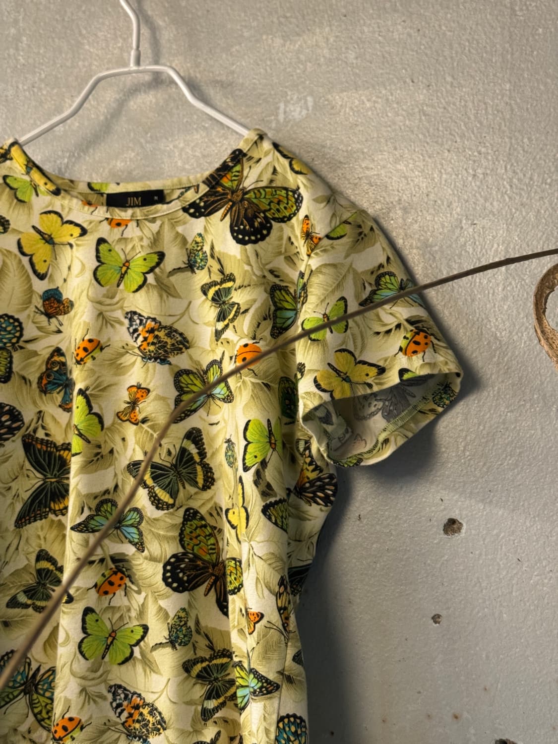 44-55 ) JIM THOMPSON Butterfly Tee 상품이미지2