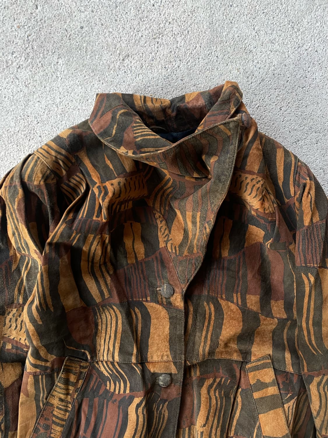 Artisan patchwork funnel jacket 상품이미지2